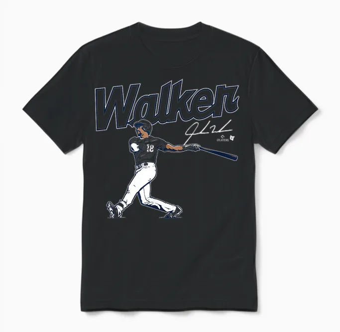 Jordan Walker - Swing - St. Louis Baseball Unisex T-Shirt in Black