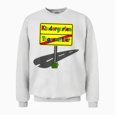 Abschiedsgeschenke Für Tageskinder Tagesmutter Kindergarten Unisex Sweatshirt - White