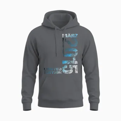 März 2015 Junge Mädchen 11. Geburtstag Limited Edition 11 Unisex Hoodie - Charcoal