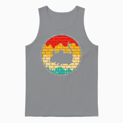 Mouse Retro Unisex Tank Top - Sport Grey