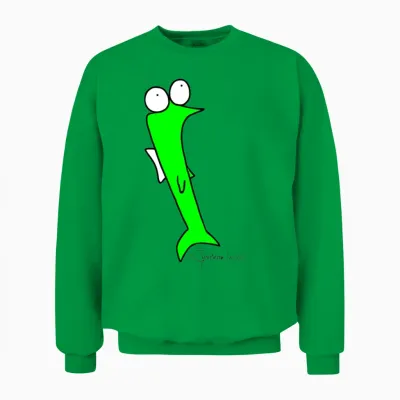 Roach - Piscis Rutilus Unisex Sweatshirt - Irish Green