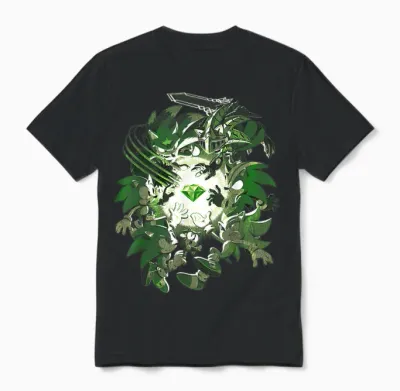 Sonic the Hedgehog Sonic Through the Ages Unisex T-Shirt - Black