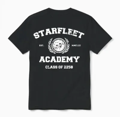 Starfleet Academy Unisex T-Shirt - Black