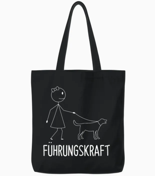 Lustige Hunde Sprüche Kleidung Für Hundebesitzer Damen X-Small Schwarz Kurzarm Tote Bags in Black