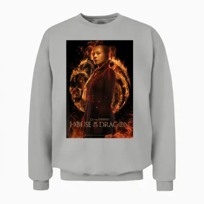 House of the Dragon Rhaenyras Unisex Sweatshirt - Ash