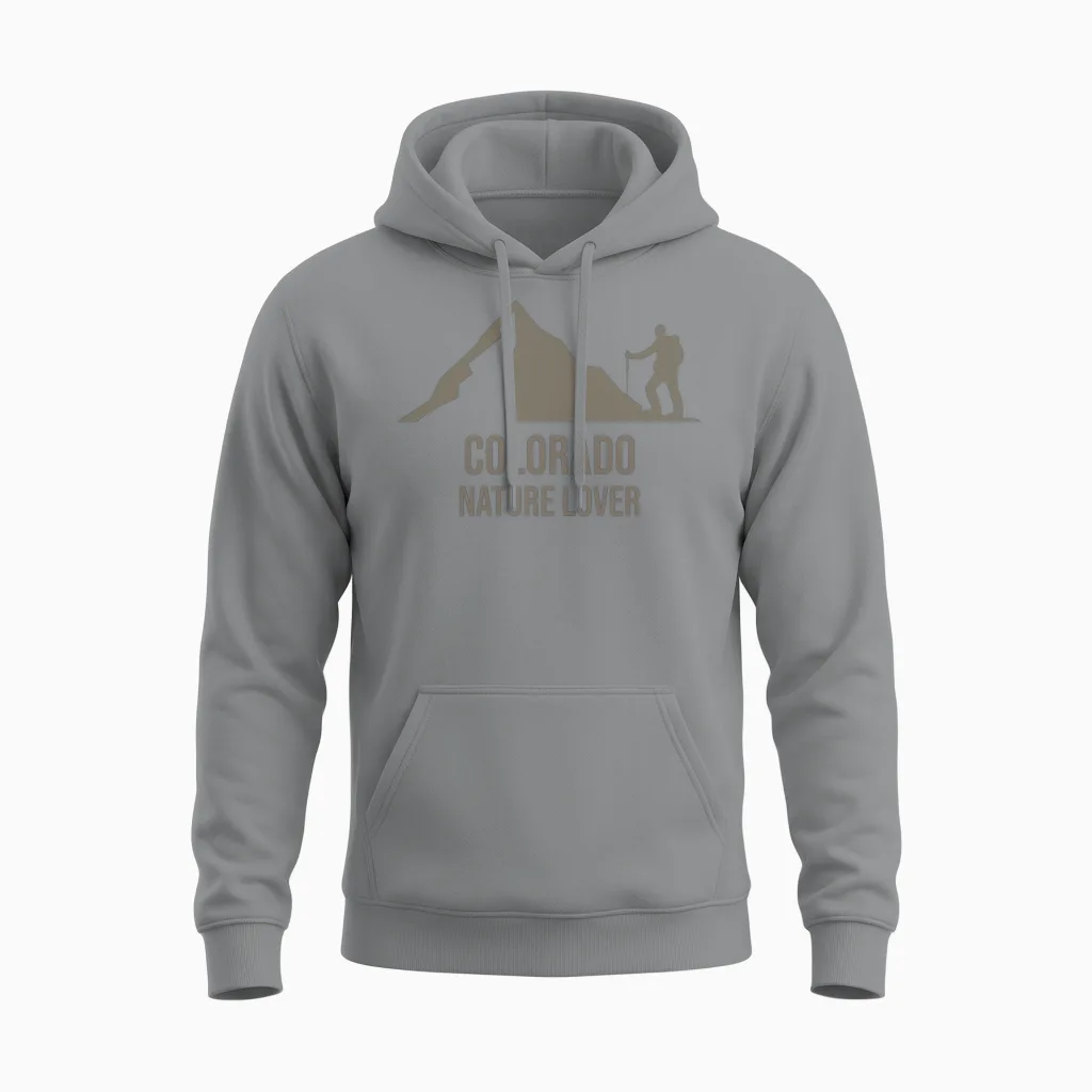 Colorado Day Hikes | Colorado Hiking Unisex Hoodie in Sport Grey
