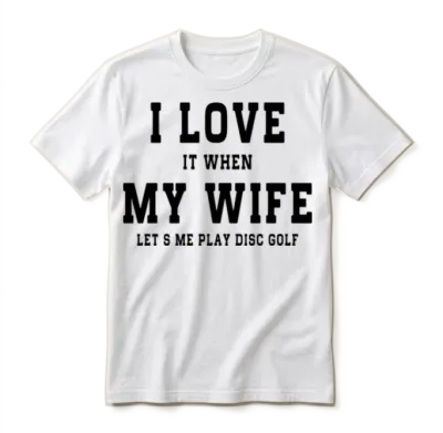 Funny Golf Unisex T-Shirt - White
