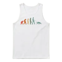 Dog Pet-Animals Accessories Dog-Moms Dog-Dad Unisex Tank Top - White – 1