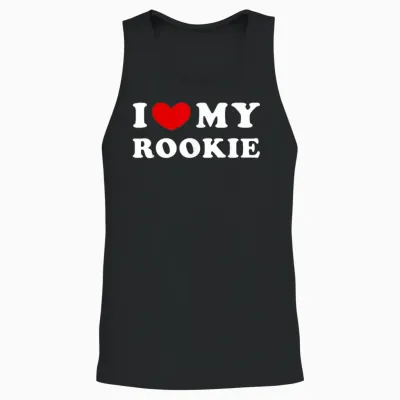 I Love My Rookie, Ich Liebe Meinen Rookie Unisex Tank Top - Black