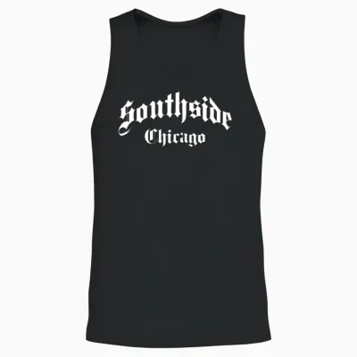 Southside Chicago Throwback Unisex Tank Top - Black