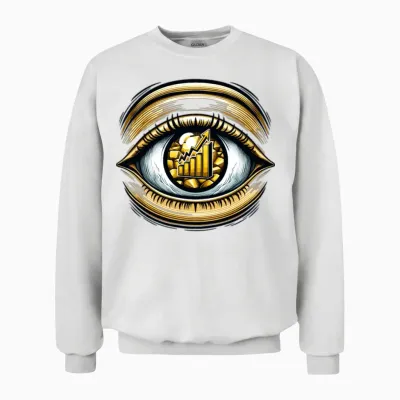 Gold Trader Forex Trader Xauusd Trader Forex Gold Unisex Sweatshirt - White