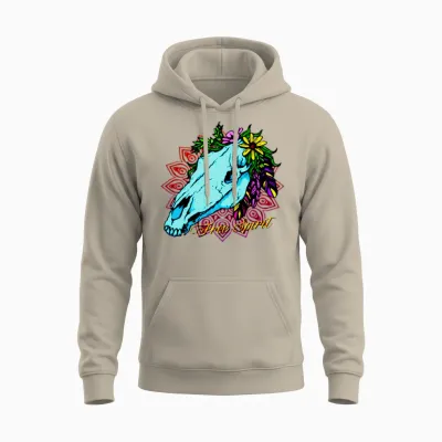 Dead Horse Unisex Hoodie - Sand