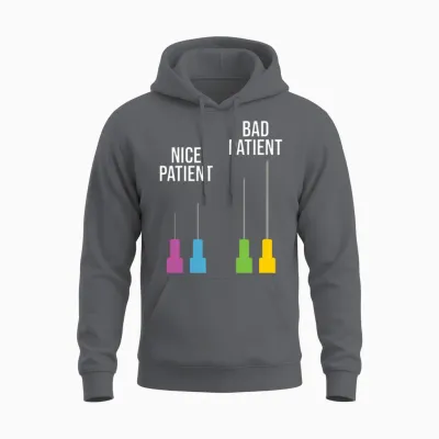 Funny Nurse Gift for Nurse Unisex Hoodie - Charcoal