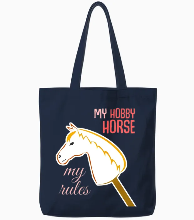 Hobbyhorse Hobby Horse - Lovers Tote Bags in Navy