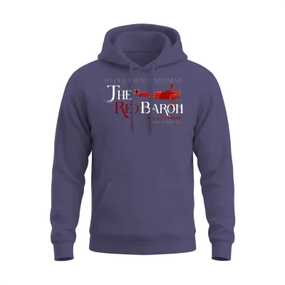 The Red Baron - Charlie Bravo Ac Unisex Hoodie - Heather Sport Dark Navy