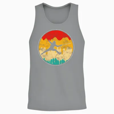 Fencing Retro Unisex Tank Top - Sport Grey