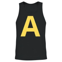 Letter a Funny Chipmunk Group Matching Halloween Unisex Tank Top - Black – 2