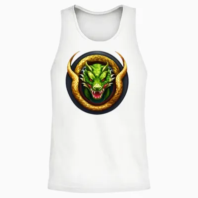 - Premium Vector Art for Clothing Unisex Tank Top - White