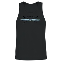 Rowing, Crew Unisex Tank Top - Black – 2