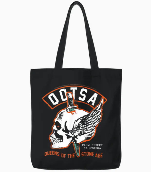 Queens of the Stone Age Kultige Rockmusik Und Metal Für Fans Tote Bags in Black