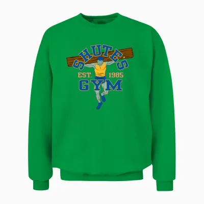 Shute's Gym Unisex Sweatshirt - Irish Green