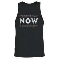 Focus on Now Unisex Tank Top - Black – 2