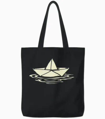 Float Tote Bags - Black