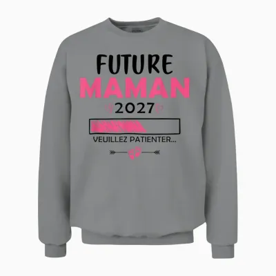 Annonce Grossesse Unisex Sweatshirt - Sport Grey