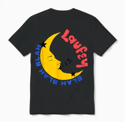 Laufey Blah Blah Blah Unisex T-Shirt - Black