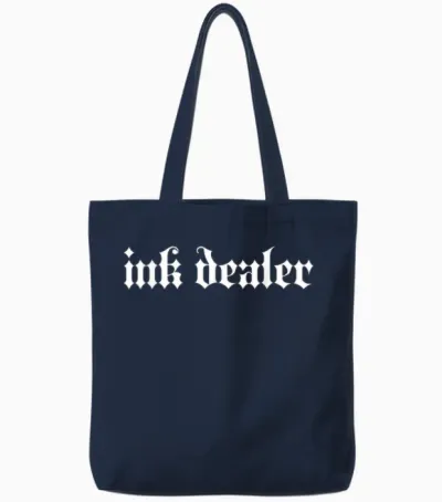 Ink Dealer Tatouage Vintage Tatouage Drôle Maman Tatouage Tote Bags - Navy