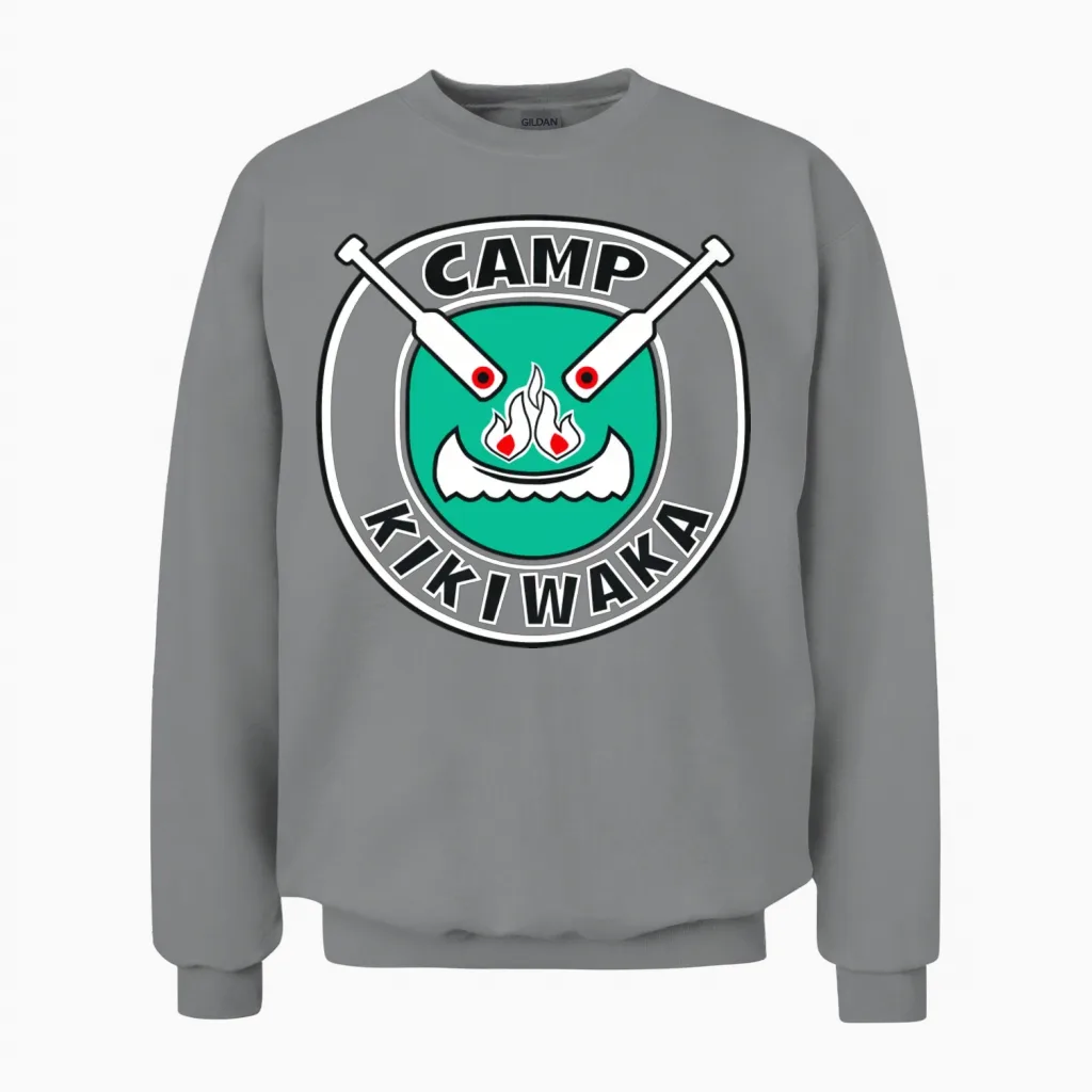Kikiwaka Camp Unisex Sweatshirt in Sport Grey