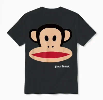 Paul Frank Julius Big Face Unisex T-Shirt - Black