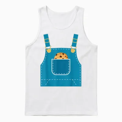 Funny Mouse Halloween Costume Book Cookie Teacher Student Unisex Tank Top - White