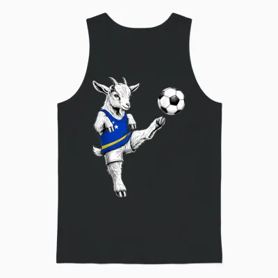 Curacaoan Football Player Curaçao Lustiger Fußball Unisex Tank Top - Black
