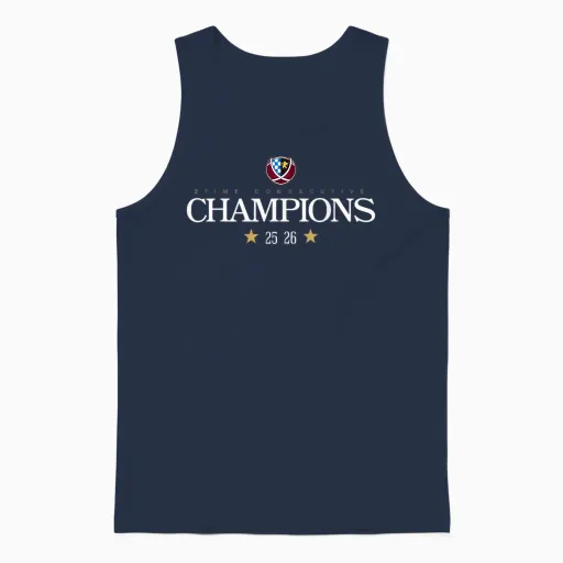 Burgundy Rugbyman Ubb Fan Rugby Supporter Jersey Unisex Tank Top - Navy