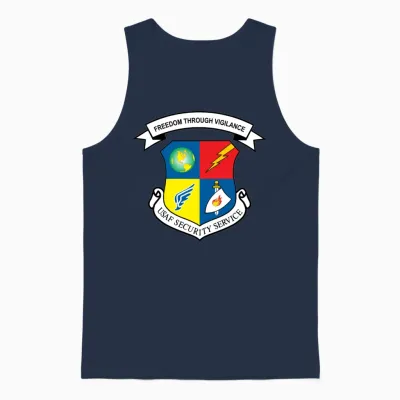 Usafss Emblem Unisex Tank Top - Navy