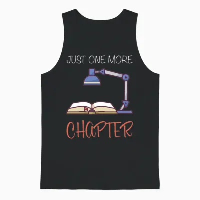 Another Chapter... | Reading Books | Reading Books Unisex Tank Top - Black