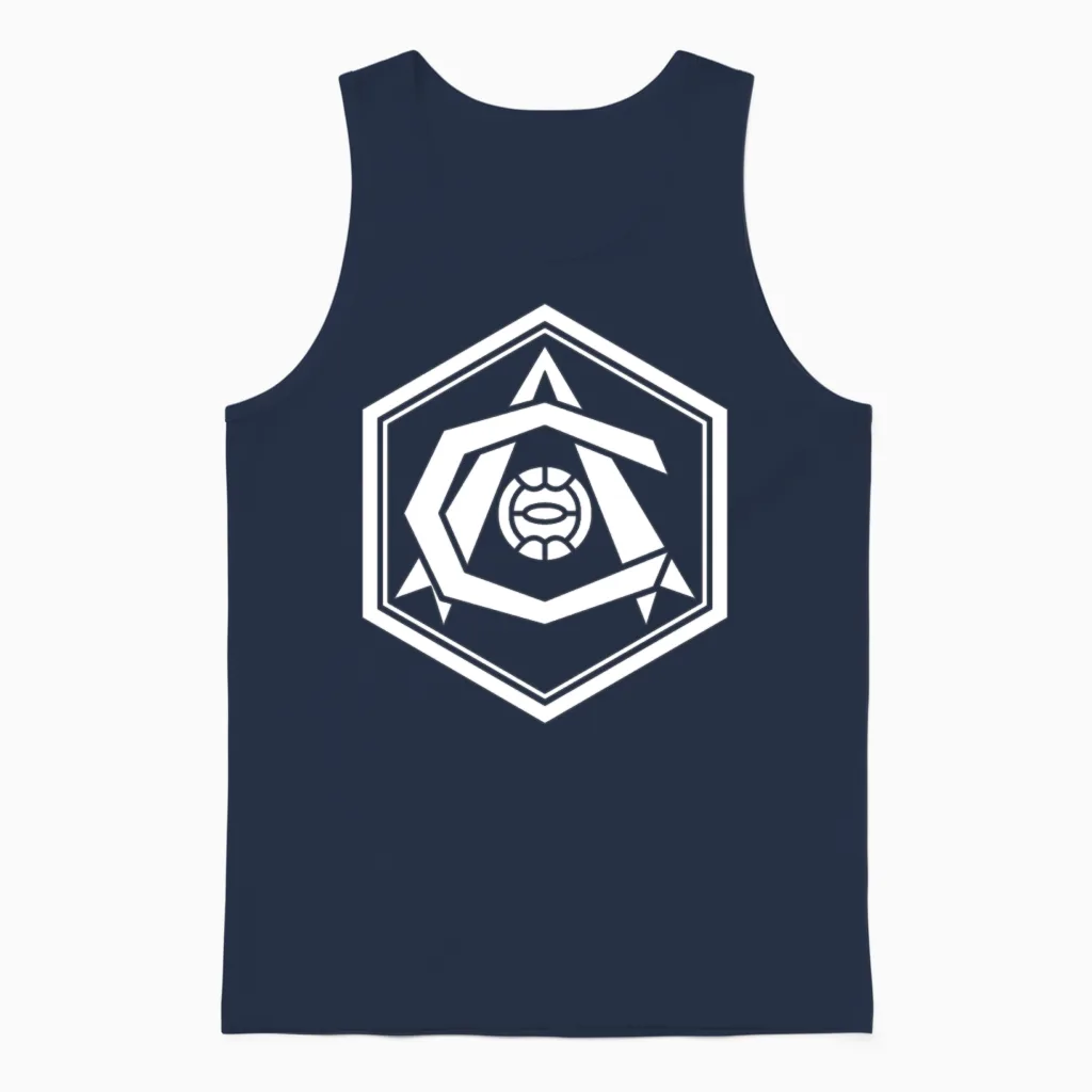 Arsenal Fc Heritage Unisex Tank Top in Navy