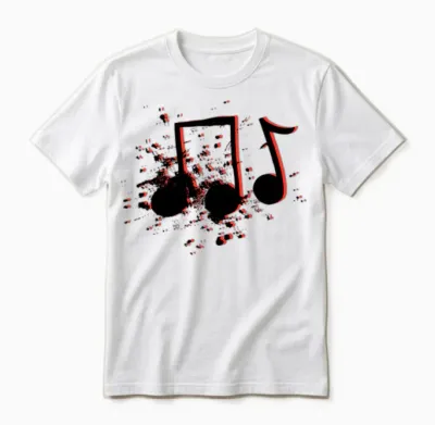 Pop Graphic Art Unisex T-Shirt - White