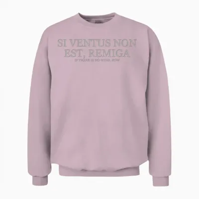 If There Is No Wind Row - Light Unisex Sweatshirt - Light Pink