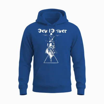 Devil Driver - Devil Driver Awesome Unisex Hoodie - Royal