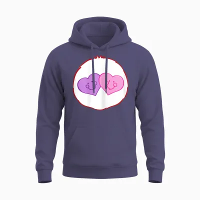Care Bears Always There Bear Belly Halloween Costume Unisex Hoodie - Heather Sport Dark Navy