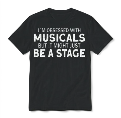 Theater Teacher Drama Teacher Theater Nerd Actor Unisex T-Shirt - Black