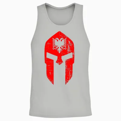 Albanien Geschenk Flagge Albania Vintage Albaner Kosovo Unisex Tank Top - Ash