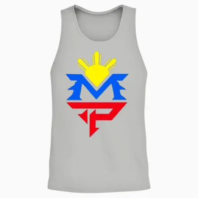 Manny Pacquiao Unisex Tank Top - Ash
