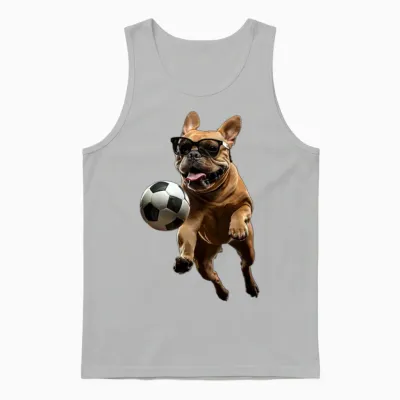 Dog Unisex Tank Top - Ash