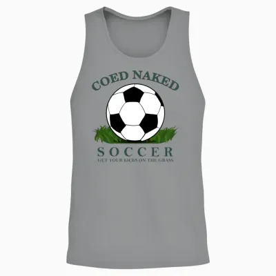 Yellowjackets Series Coed Naked Soccer Unisex Tank Top - Sport Grey