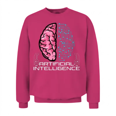 Artificial Intelligence Hoodie Ai Hoodie Robot Ai Unisex Sweatshirt - Heliconia