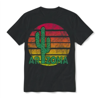 Arizona Unisex T-Shirt - Black