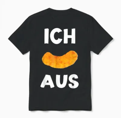 Ich Flip Aus Erdnussflip Unisex T-Shirt - Black